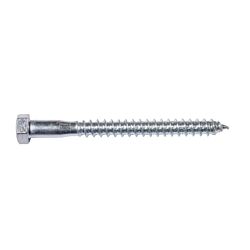 3/8 x 4 Hex Lag Screw Zinc 50/Box