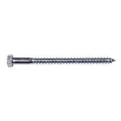 3/8 x 5 Hex Lag Screw Zinc 50/Box