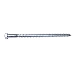 3/8 x 6 Hex Lag Screw Zinc 50/Box - 250/Ctn