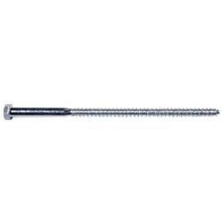 3/8 x 8 Hex Lag Screw Zinc 50/Box