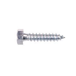 5/16 x 1-1/2 Hex Lag Screw Zinc 100/Box