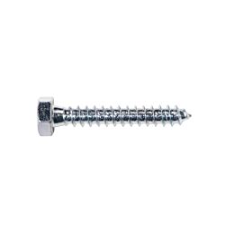 5/16 x 2 Hex Lag Screw Zinc 100/Box