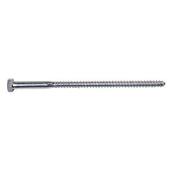 1/4 x 6 Hex Lag Screw Zinc 100/Box