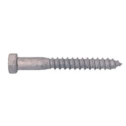 3/8 x 3 Hex Lag Screw Galvanized 50/Box