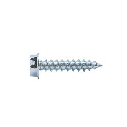 10 x 1-1/2 (5/16 Head) Hex Slot Washer Head Needle Point Screw Zinc 3000/Ctn