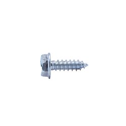 10 x 5/8 Hex Slot Washer Head Sheet Metal Screw Zinc