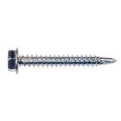 6 x 1-1/4 Hex Washer Head Self Drilling Screw Zinc