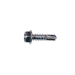 12 x 3/4 Hex Washer Head Self Drilling Screw Zinc 100/Box - 4000/Ctn