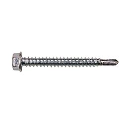 12 x 2 Hex Washer Head Self Drilling Screw Zinc 2000/Ctn