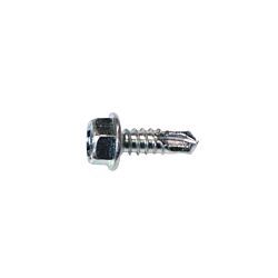 6 x 3/4 Hex Washer Head Self Drilling Screw Zinc 100/Box