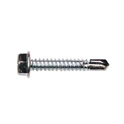 14 x 1-1/2 Hex Washer Head Self Drilling Screw Zinc 100/Box 1500/case