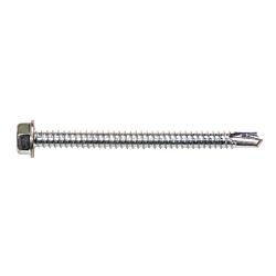14 x 3 Hex Washer Head Self Drilling Screw Zinc 100/Box