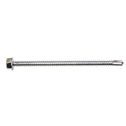14 x 4 Hex Washer Head Self Drilling Screw Zinc 100/Box