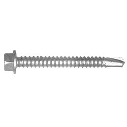 10-16 x 1 Hex Washer Head Self Drilling Screw #3 Pt CliMax Coated 1000/Box - 5000/Ctn