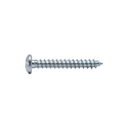 6 x 1 Pan Combo Head Sheet Metal Screw Zinc 100/Box