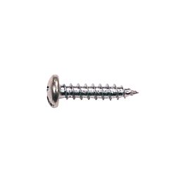 8 x 3/4 Pan Combo Sheet Metal Screw Zinc 100/Box - 5000/Ctn