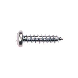 12 x 1 Pan Combo Head Sheet Metal Screw Zinc 100/Box