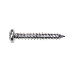 12 x 1-1/2 Pan Combo Sheet Metal Screw Zinc 100/Box - 1500/Ctn