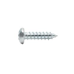 14 x 1 Pan Combo Sheet Metal Screw Zinc 100/Box