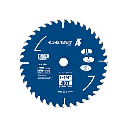 7-1/4 x 5/8DK x 40T Carbide Tipped Circular Saw Blade For Wood Finishing 10/Box