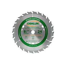 8-1/4 x 24T Wood Framing Carbide Tipped Circular Saw Blade