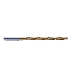 15/64 Jobber Drill Bit Gold Fractional Tin-Coated 135 Degree Split Point 10/Pack