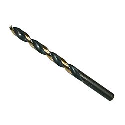 3/32 Jobber Drill Bit Fractional Black Oxide & Gold 135º Split Point 10/Pack