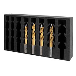 HMT VersaDrive TurboTip Impact Drill Bit Set, 3/16, 1/4, 5/16, 1/2"