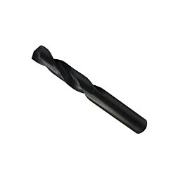 3/8 HSS Stub Length Drill Bit Fractional Black Oxide 135 Split Point 5/Pack
