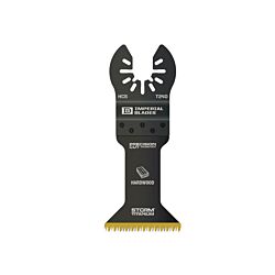 One Fit™ 1-3/4“ Japanese Tooth Storm Titanium Hardwood Oscillating Blade Pack of 1