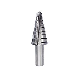 1/4 to 3/4 by 16ths Step Drill Bit 3/8 Shank