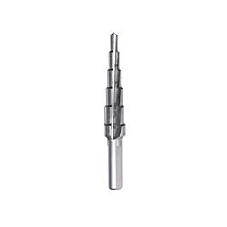 1/8 to 1/2 by 32nds Step Drill Bit 1/4 Straight Shank