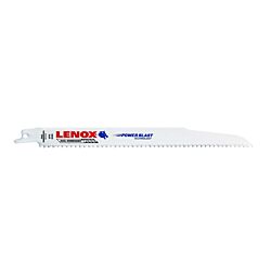 9 x 6T Lenox Wood Recip Blades 50/Pack