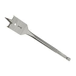 1 x 6 Spade Bit For Wood 1/4 Hex Shank