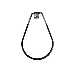 6in Adjustable Swivel Ring Hanger PVC/Plastic Coated 20/Ctn