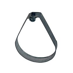 4in Adj. Swivel Ring Hanger, NFPA 3/8 Rod Size, Pre-Galvanized 25/Box