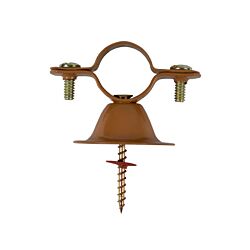 1/2 Bell Type Hanger Copper Plated 25/Box