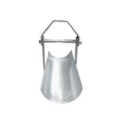 2in Clevis Hanger w/Shield Electro-Galvanized