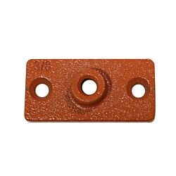 3/8 Three Hole Ceiling Plate Copper Epoxy 100/Box