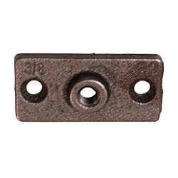 3/8 Three Hole Ceiling Plate Plain 100/Box