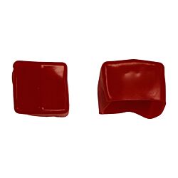 Rubber End Cap For 1-5/8 Strut Red