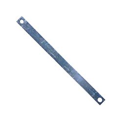 1/2 x 3/8 x 12 Retaining Strap Electro-Galvanized 100/Box