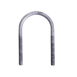 3/8-16 x 4-1/2 U-Bolt A307 Galvanized with 2-7/16 Between Legs and 2-1/2 Thread USED TO BE 6UBGP200137