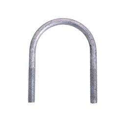1/2-13 x 5-3/4 U-Bolt A307 Galvanized with 2-15/16 Between the Legs and 3 Thread