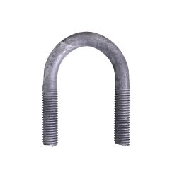 5/8-11 x 3-5/8 U-Bolt Low Carbon Galvanized with 2-1/8 Between the Legs and 2" Thread
