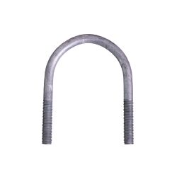 5/8-11 x 5-7/8 U-Bolt Low Carbon Galvanized with 4-1/8 Between the Legs and 2-1/2 Thread