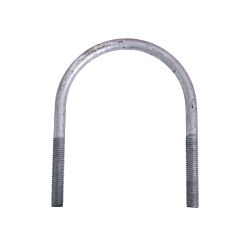 5/8-11 x 7-5/8 U-Bolt Low Carbon Galvanized with 5-3/4 Between the Legs and 3-1/4 Thread