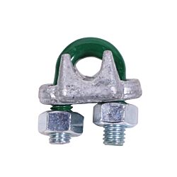 G-6240 3/8 Green Pin Drop Forged Wire Rope Clip Galvanized