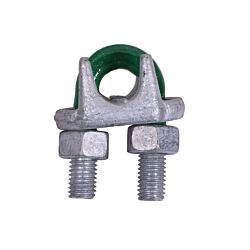 G-6240 3/4 Green Pin Drop Forged Wire Rope Clip Galvanized