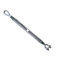 G-6315 3/4 x 18 Green Pin Eye & Jaw Turnbuckle Galvanized WLL 2.36T